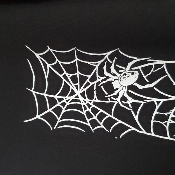 *NWT* Vampire Freaks Black SpiderWeb Leggings - Picture 5 of 16